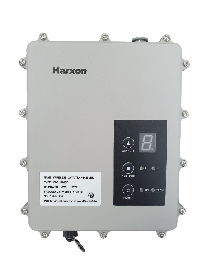 Радиомодем HARXON HX-DU8608D Мощность 5-35 Ватт. Частотный диапазон 410-470 Мгц    